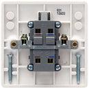 BG 831 White Nexus Moulded Single Switch with Neon, 20A
