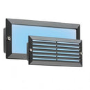 Knightsbridge BLED5BB Blue LED Brick Light - Black Fascia, 5W, 230V