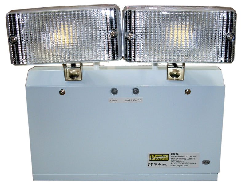 LED Emergency Twin Spotlight (C809L)