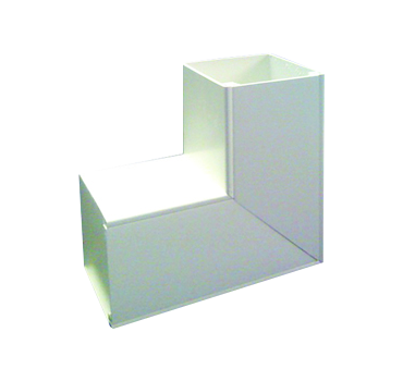 FFA4 40x25mm PVC Flat Angle for Mini-Trunking
