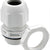 GREY 32MM CABLE STUFFING COMPRESSION GLAND