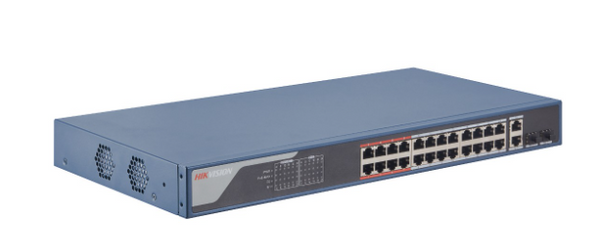 Hikvision DS-3E1326P-EI 24 Port Fast Ethernet Smart POE Switch