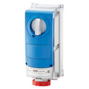 Gewiss GW66531 3P+E, 63A, Vertical Fixed Interlocked Socket-Outlet w- Bottom 380 - 415V, 6H