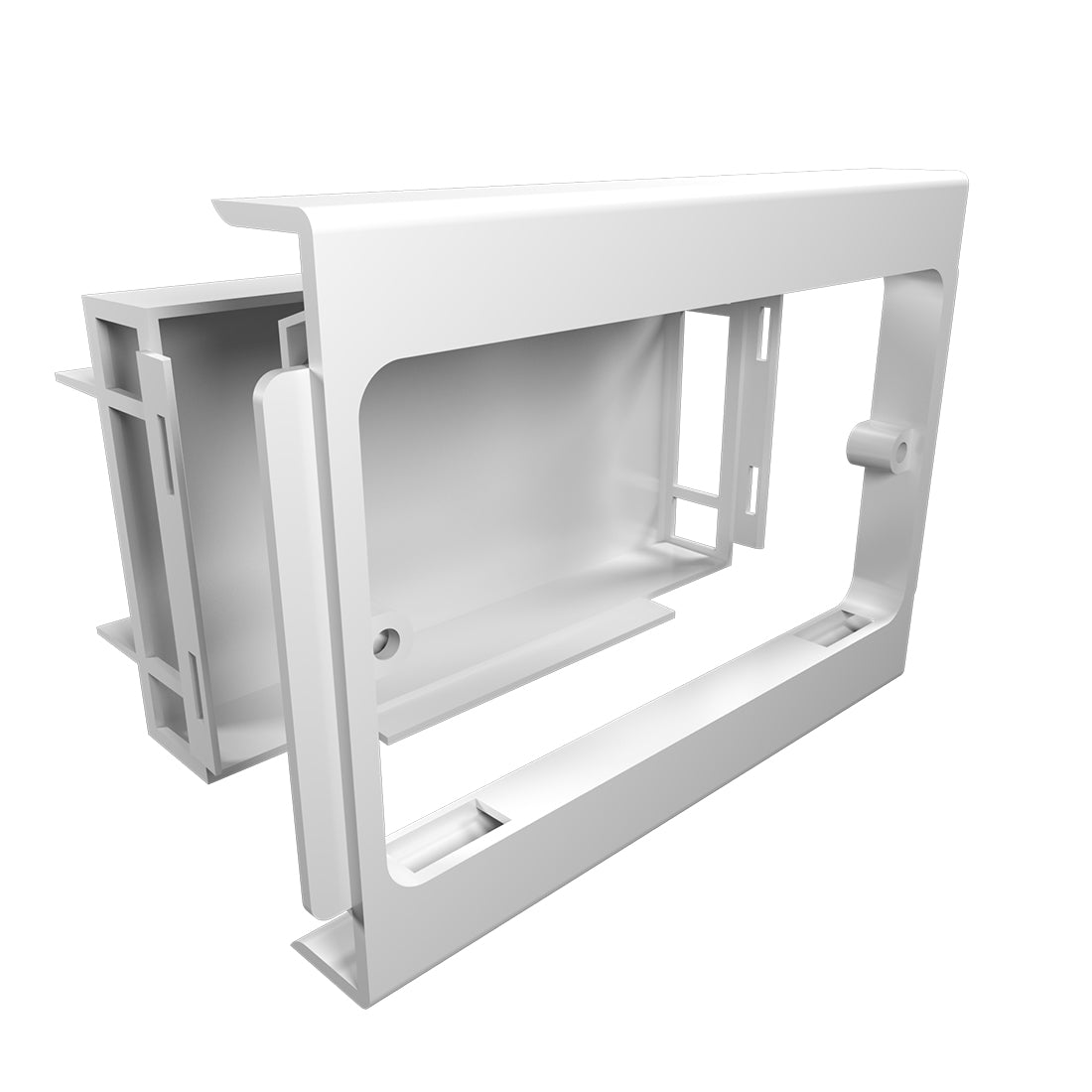 CT70BB2WH 2-Gang Socket Plate