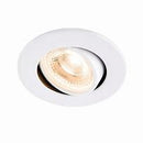 Saxby 78520 ShieldECO 800 Tilt 8.5W Warm White, White plate