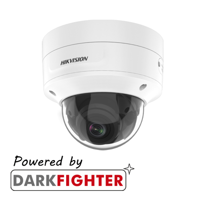 Hikvision DS-2CD2746G2-IZS(C) AcuSense 4MP varifocal lens Darkfighter dome camera with IR