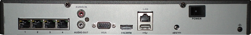 Hikvision DS-7604NI-K1/4P(C) 4 Channel NVR