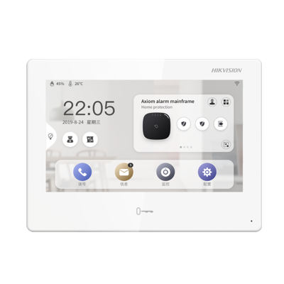 Hikvision DS-KH9310-WTE1(B) 7" android video intercom indoor station