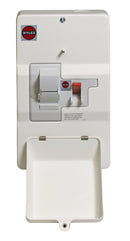 WYLEX DSF60M 100A DP, Metal Enclosed, Domestic Switch Fuse With 60A Fuse Fitted