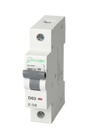 Danson E-DBYD106 Single Pole, D-Type MCB, 6kA, 1M