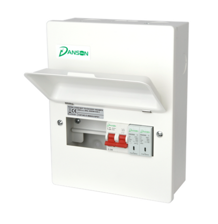 Danson  E-MM224-SPD1 22 modules Consumer Unit 100A Switch Disconnector & SPD