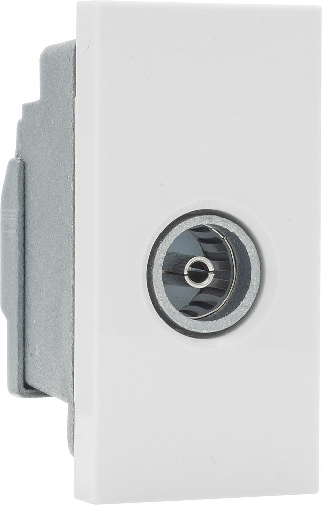 Euro Module Inserts BG EMTVFW Nexus White Moulded Euro Module IEC Insert Module - Female