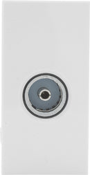 BG EMTVFW Nexus White Moulded Euro Module IEC Insert Module - Female (Return)