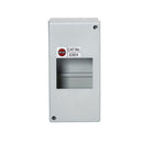 Wylex ESE4 IP20 4 Module Insulated Enclosure with Earth Connection Link