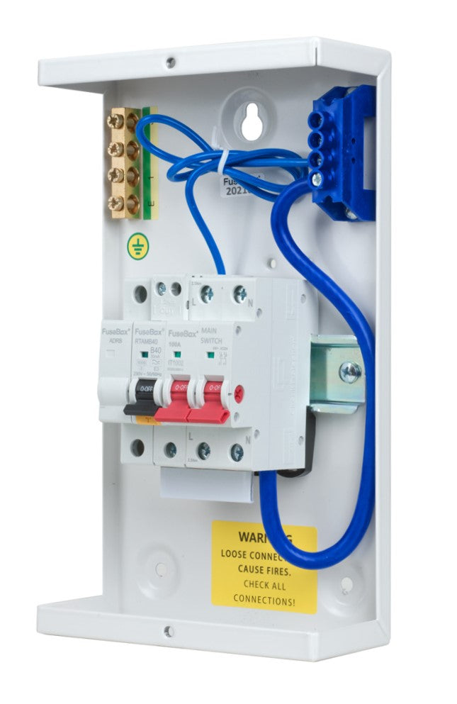 Fusebox EV40A 40A Type A (RCBO) EV Charger Distribution Boards