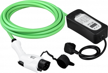 BG EVCP1135SL 3 pin UK plug to Type 1 plug Mode-2 EV charger, 5 metre cable