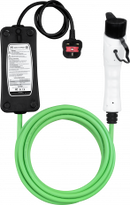 BG EVCP1135SL 3 pin UK plug to Type 1 plug Mode-2 EV charger, 5 metre cable