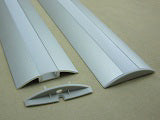 F001 2m Length, Flat Aluminium Profile for LED Strip Light