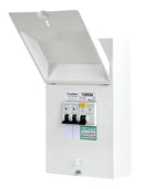 Fusebox F100GRA 63A 30mA RCD + 6A & 16A MCB's TYPE A