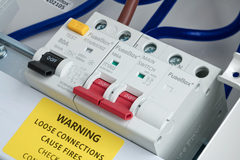 Fusebox F2011DA 7 Way, Dual 80A RCD Consumer Unit (Type A)