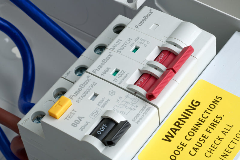 Fusebox F2011DA 7 Way, Dual 80A RCD Consumer Unit (Type A)