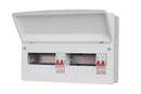 Fusebox F2014DT 14 Way Dual Tariff Consumer Unit w/ 2x100A Main Switches (Now F3014DT)