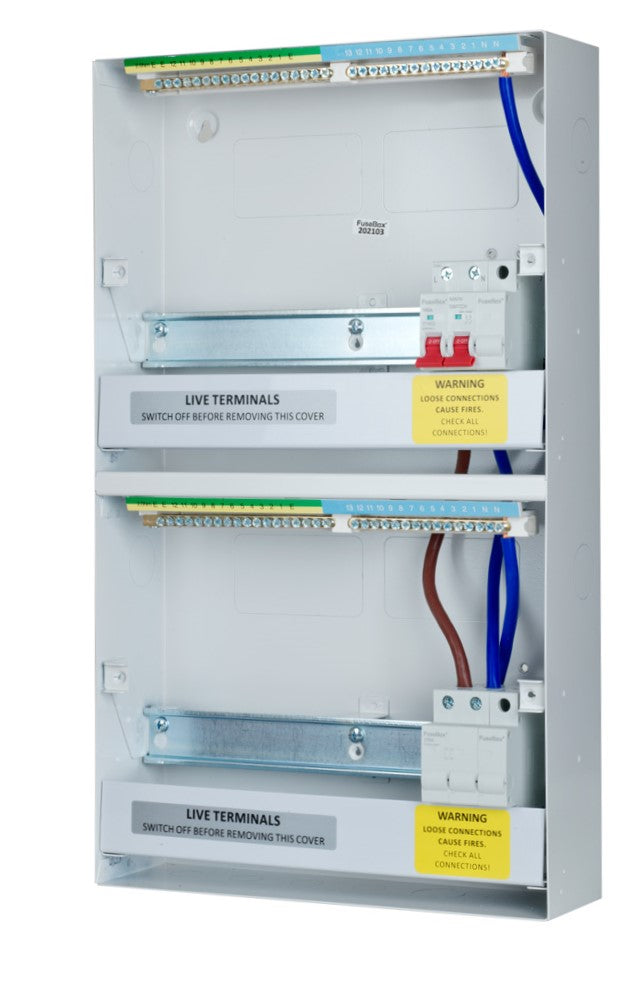 Fusebox F2022M 22-way (11-11) (100A Main Switch)