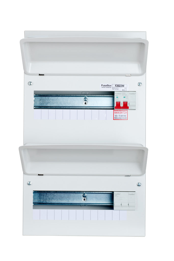 Fusebox F2022M 22-way (11-11) (100A Main Switch)