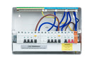 Fusebox F210PMXA 10 WAY (6x MCBs) SPD T2 (2 x 80A 30mA RCD's TYPE A)