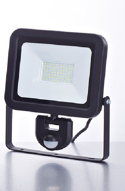 Modlux L3292AS High Quality LED Floodlight with PIR, 20W, 6500K