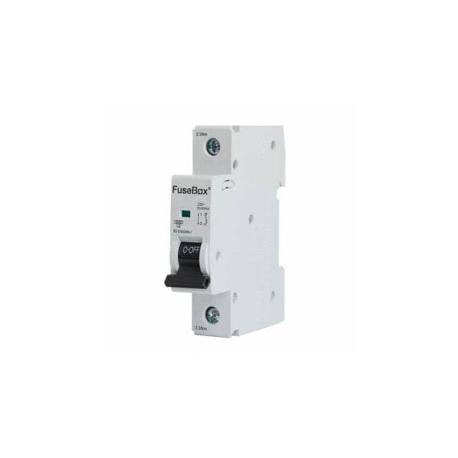 Fusebox MT06C401 40A 6kA 1 pole C Curve MCB