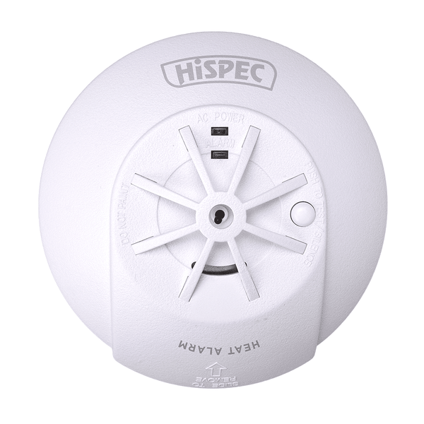 HiSpec HSSA-HE-FF Interconnectable Mains Heat Detector with Fastfix Base