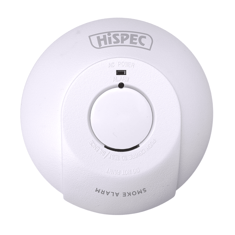 HiSpec HSSA-PE-FF Interconnectable Mains Smoke Detector with Fastfix Base