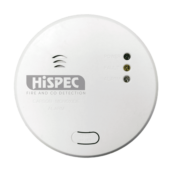 HiSpec  HSSA-CO-FF  Interconnectable Fast Fix Mains Carbon Monoxide Detector