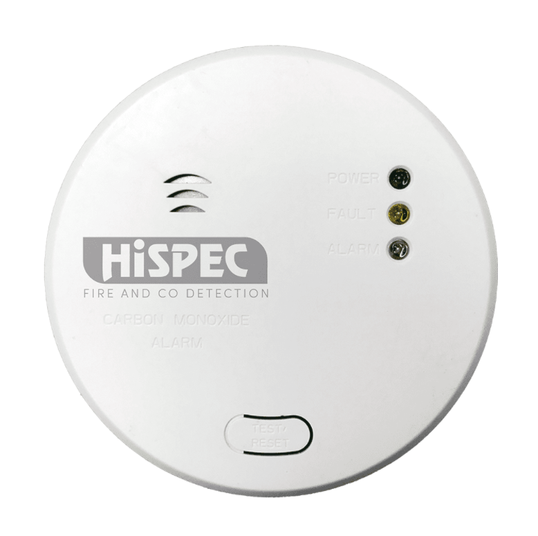 HiSpec  HSSA-CO-FF  Interconnectable Fast Fix Mains Carbon Monoxide Detector
