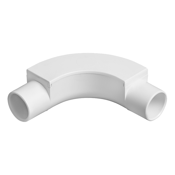 IB25WH 25mm White PVC Inspection Bend