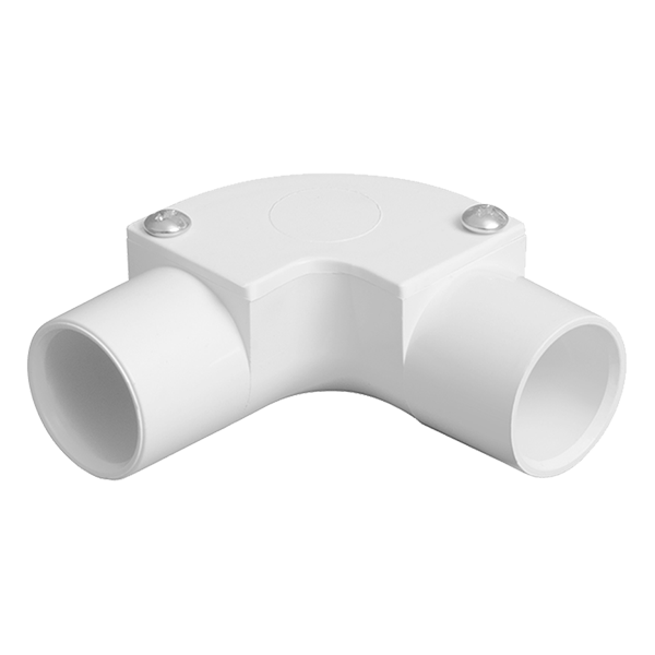 IE20WH 20mm White PVC Inspection Elbow
