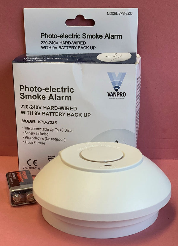 VanPro VPS-2236 Photo-Electric Smoke Alarm