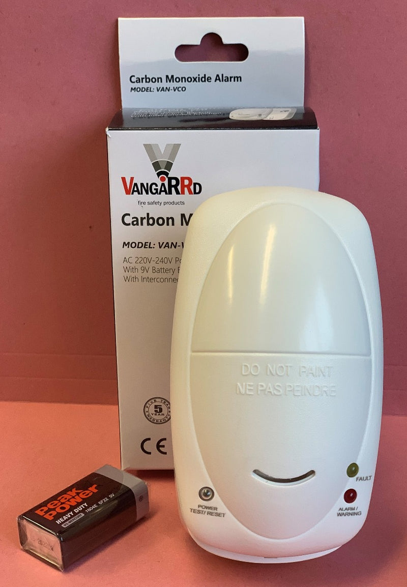 Vangarrd VAN-VCO Mains Voltage Carbon Monoxide Alarm