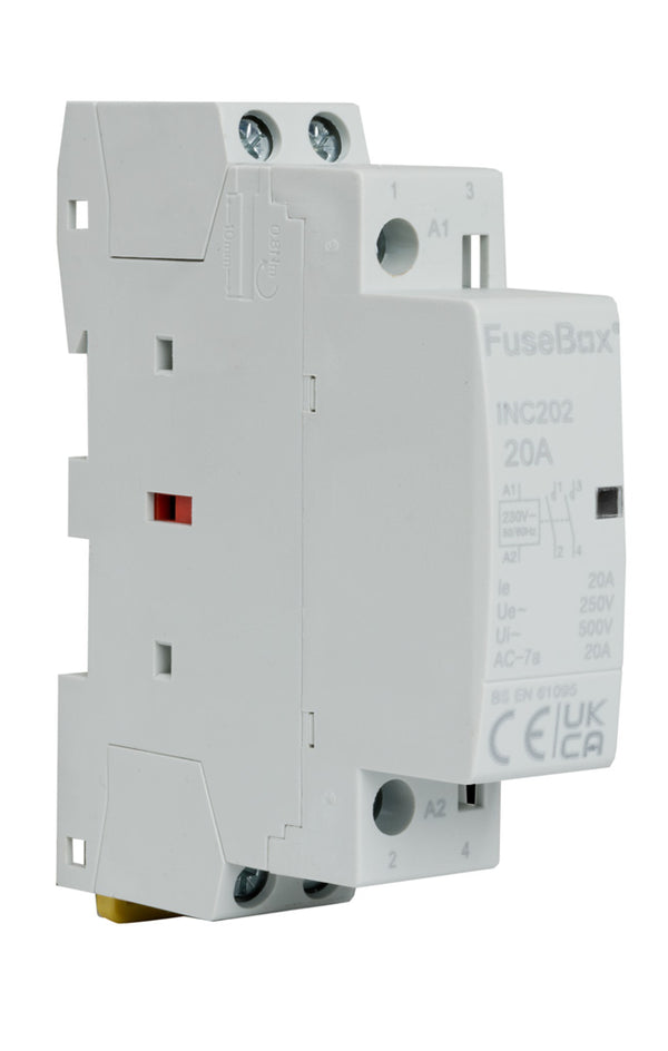 Fusebox INC202 20A 2P Installation Contactor 230V