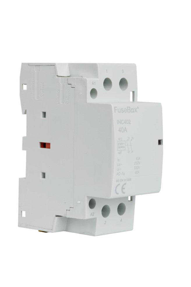 Fusebox INC402 40A 2P Installation Contactor 230V