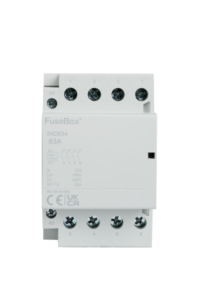 Fusebox INC634 63A 4P Installation Contactor 230V