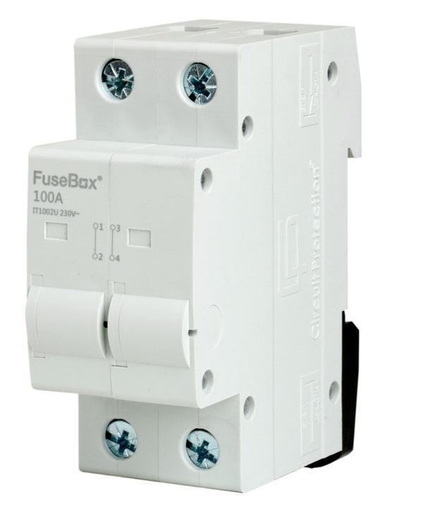 Fusebox IT1002U 100A 2-Pole Isolator