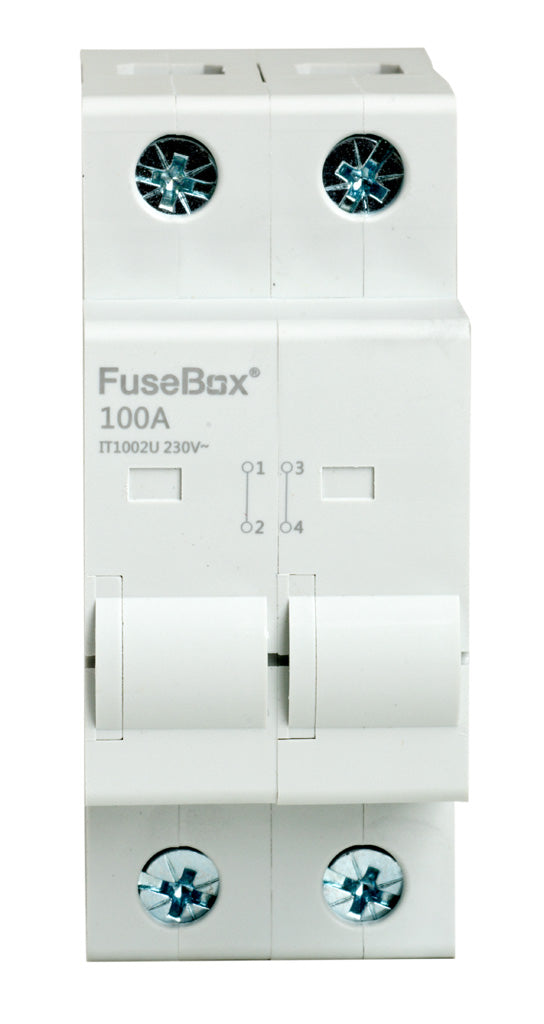 Fusebox IT1002U 100A 2-Pole Isolator