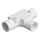 IT20WH 20mm White PVC Inspection Tee