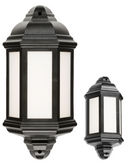 Knightsbridge LED Half Wall Lantern, 230V Rated, IP54 (LANT3)