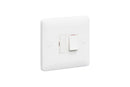 MK Base 1G 13A Switched Fused Connection Unit (MB1040WHI)