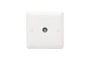 MK Base 1G Single Female Non-Isolated TV Socket (MB3521WHI)