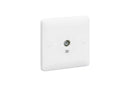 MK Base 1G Single Outlet Isolated TV Socket (MB3522WHI)