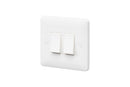 MK Base 10AX 2G 2-way Switch - Small Rocker (MB4862WHI)